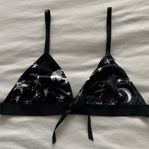 Black Celestial bralette size M
